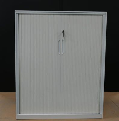 Cabinete de archivo de la puerta de Tambour de la oficina con 2 estantes ajustables